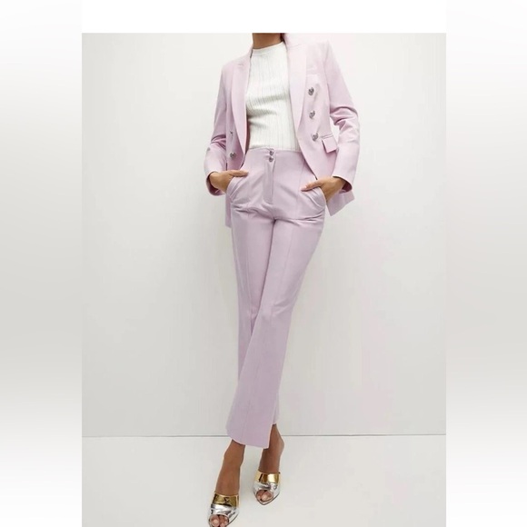 NEW Veronica Beard Kean pant in Barley Orchid Retail $428